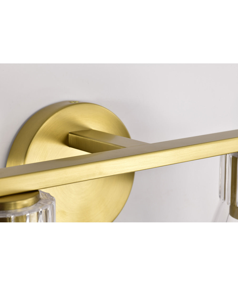 Gianna 2-Light Vanity & Wall Vintage Brass