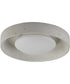 Matera 13 inch LED Flush Mount - 5CCT Chaulk White