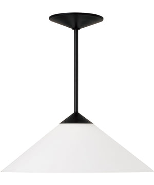 Gatsby 1-Light Pendant Matte Black