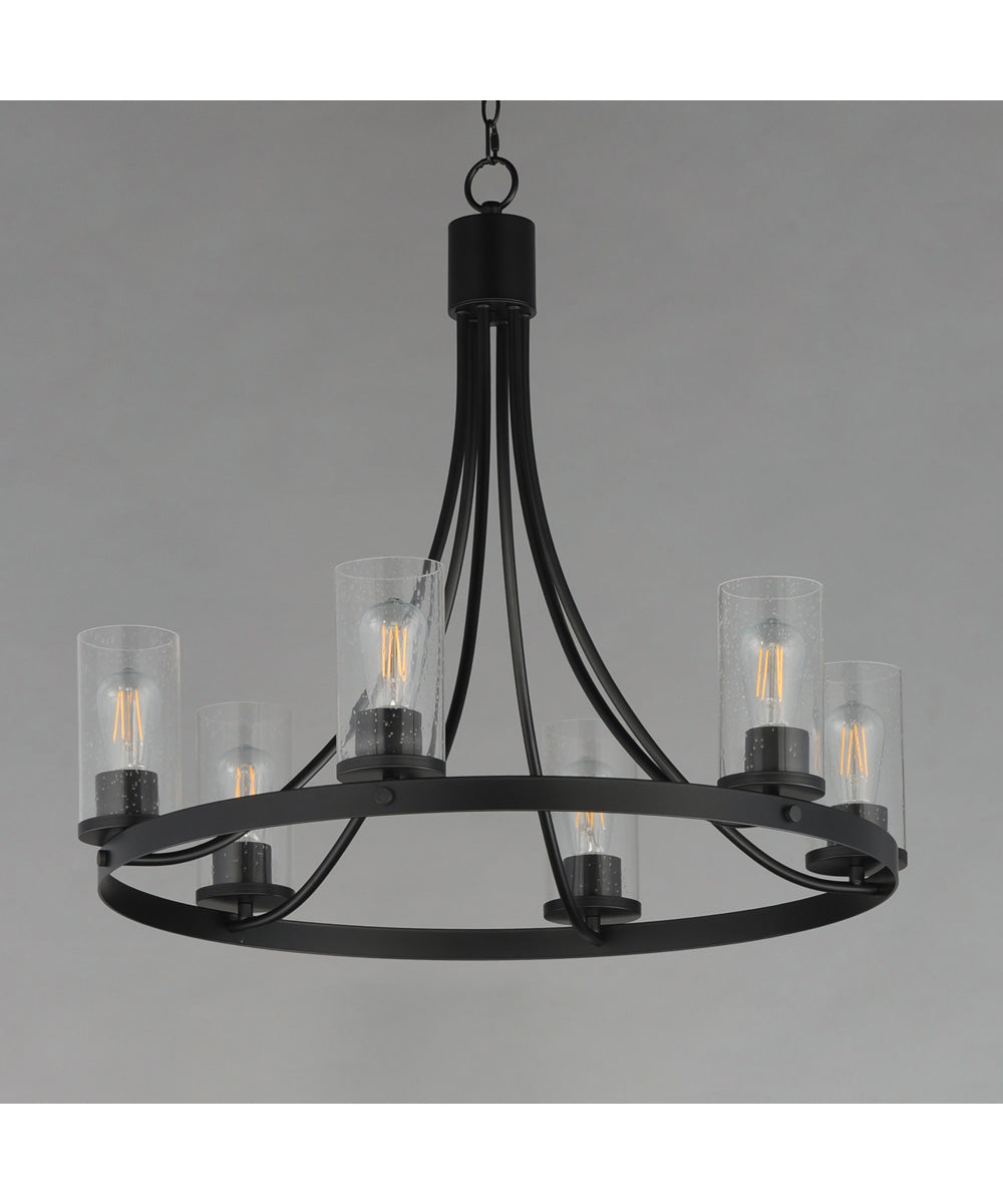 Livingston 6-Light Chandelier Black