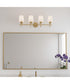 Dorothea 4-light Bath Light Gold Leaf