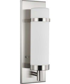 Hartwick 1-Light Wall Sconce Brushed Nickel