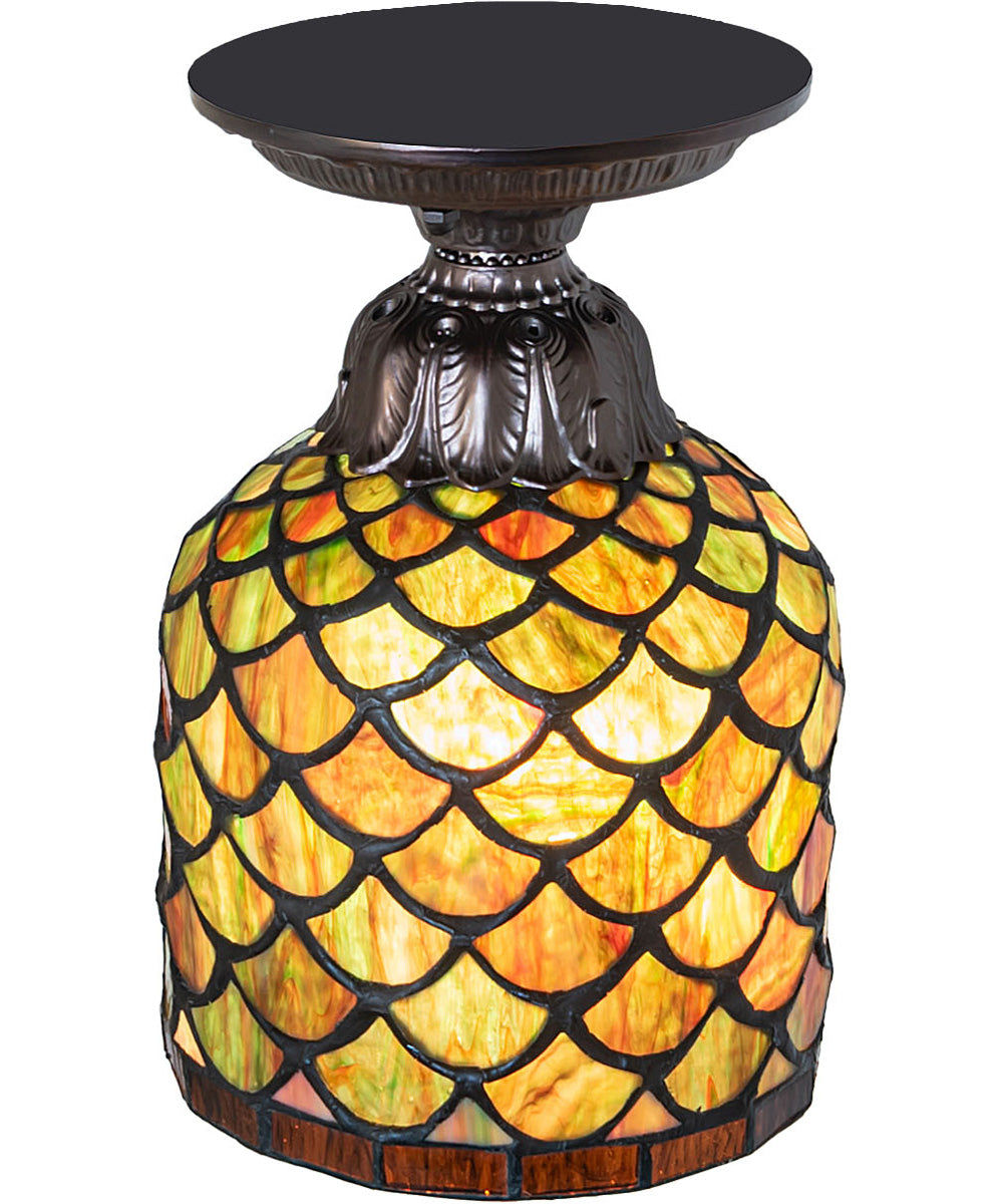 6" Wide Acorn Flushmount