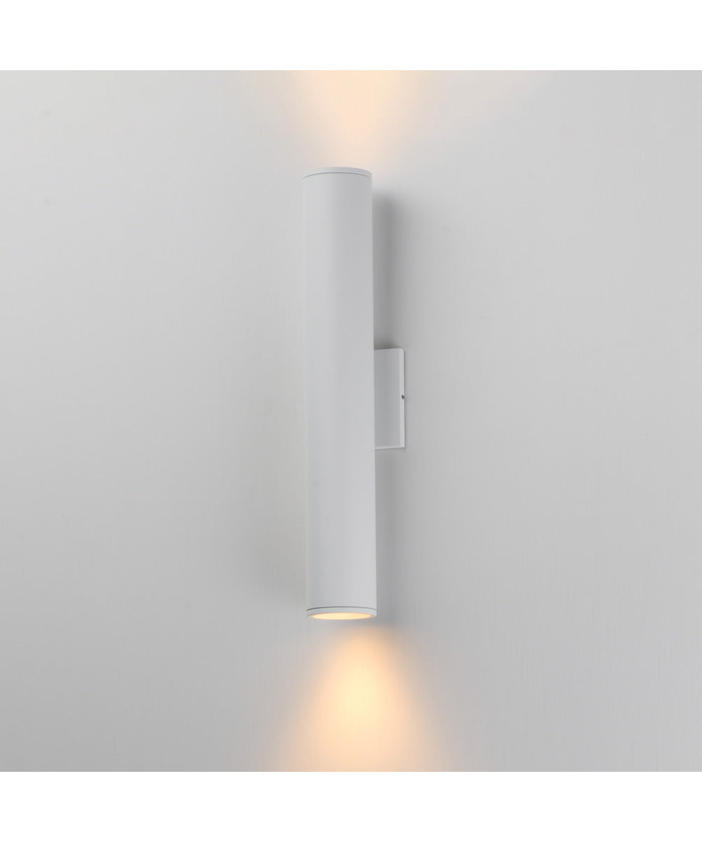 Caldera Outdoor Wall Sconce - 20 inch White