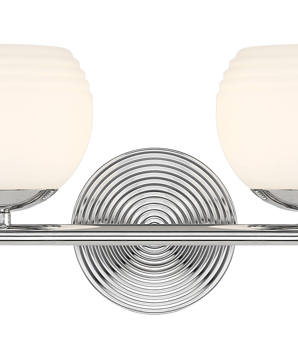 Moon Breeze 4 Light Vanity Polished Nickel