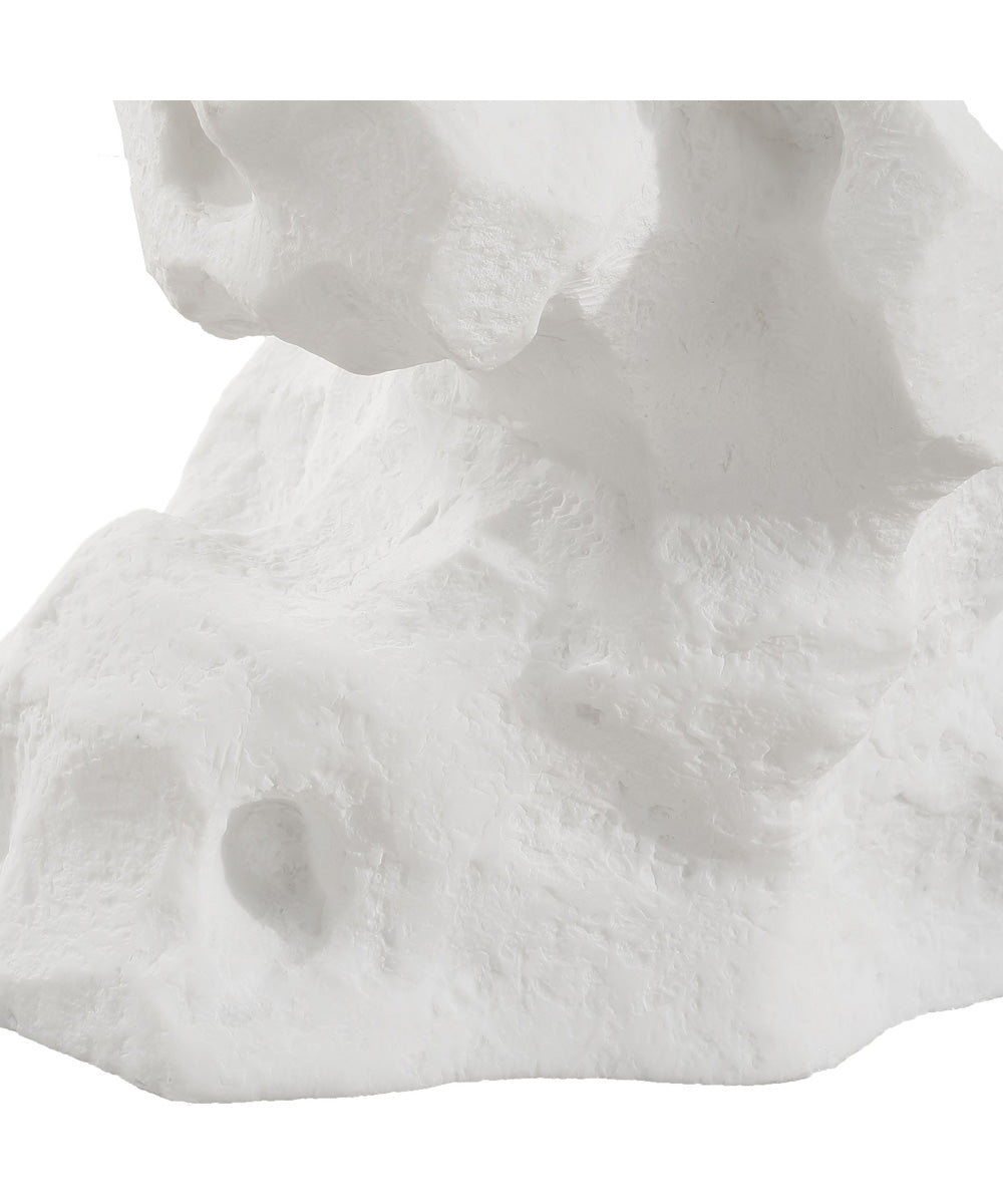 Remnant White Stone Drink Table