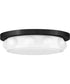Zoey LED-Light Medium LED Flush Mount in Black