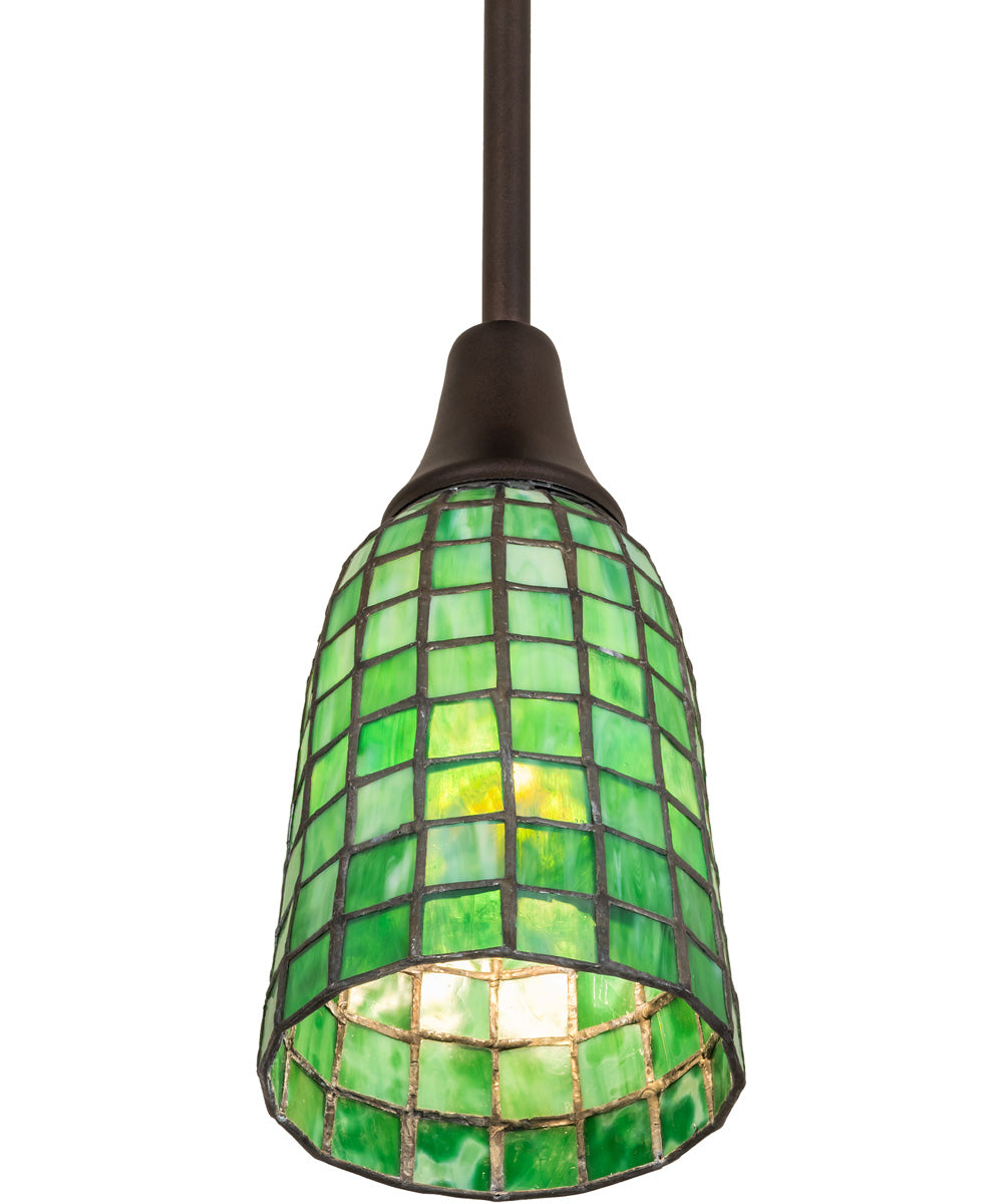 5" Wide Terra Esmeralda Mini Pendant
