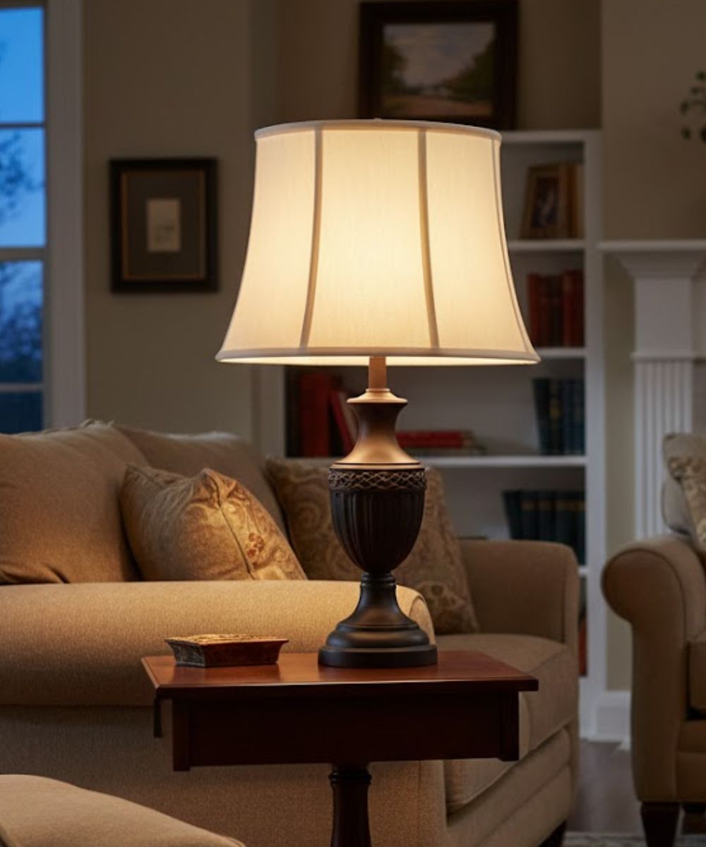 14x18x13 Ivory Shadow Modified Bell Softback Lampshade