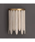 Marimba Wall Sconce Weathered White