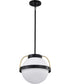 Lakeshore 1-Light Pendant Matte Black