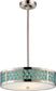 15"W Raindrop 1-Light LED Pendant Polished Nickel