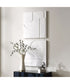 Contours White Wall Decor, Set of 2
