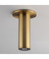 Calibro 7.5 inch LED Indoor Flush Mount Natural Aged Brass