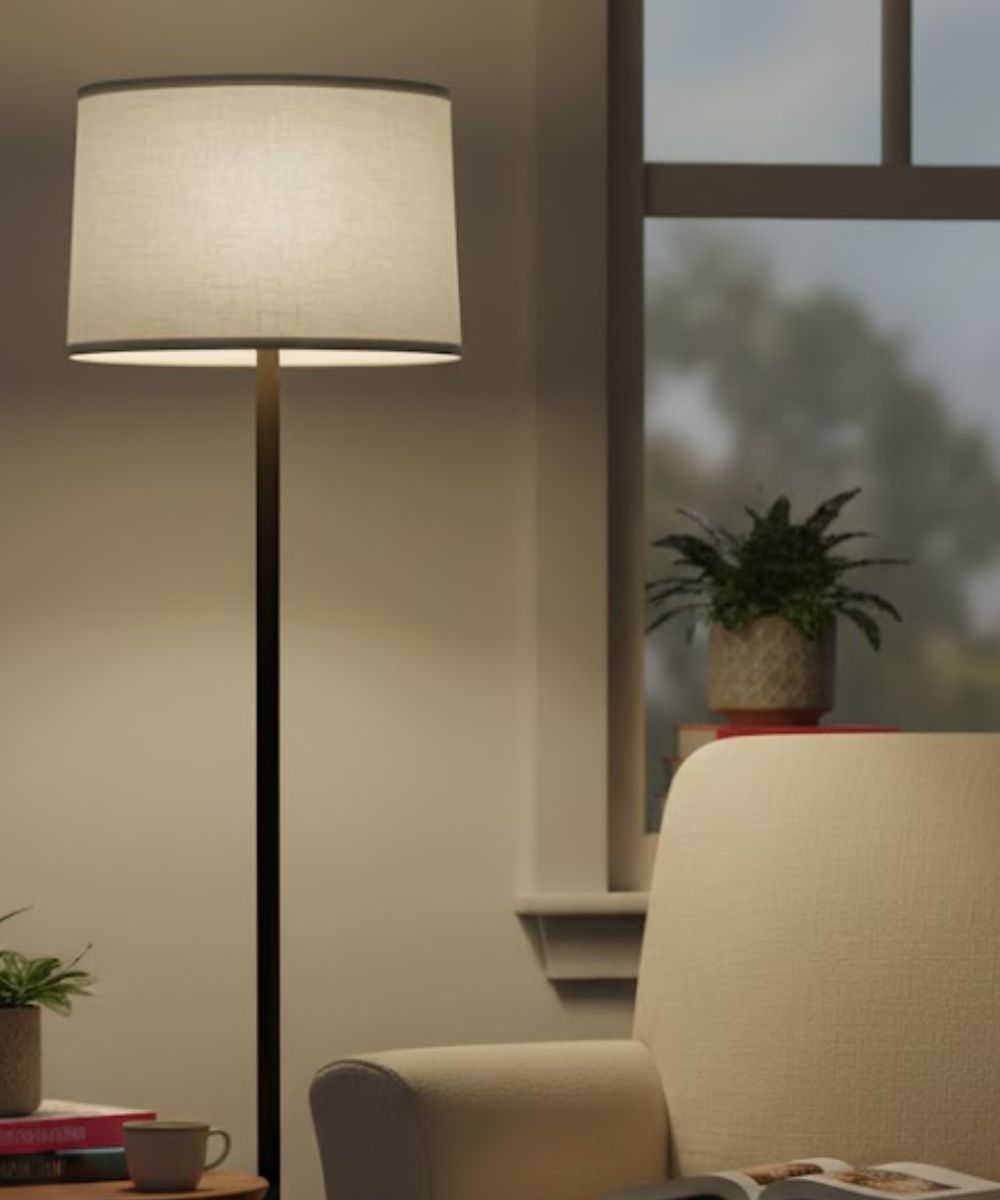 14x15x10 Cream Aberdeen Drum Hardback Lampshade