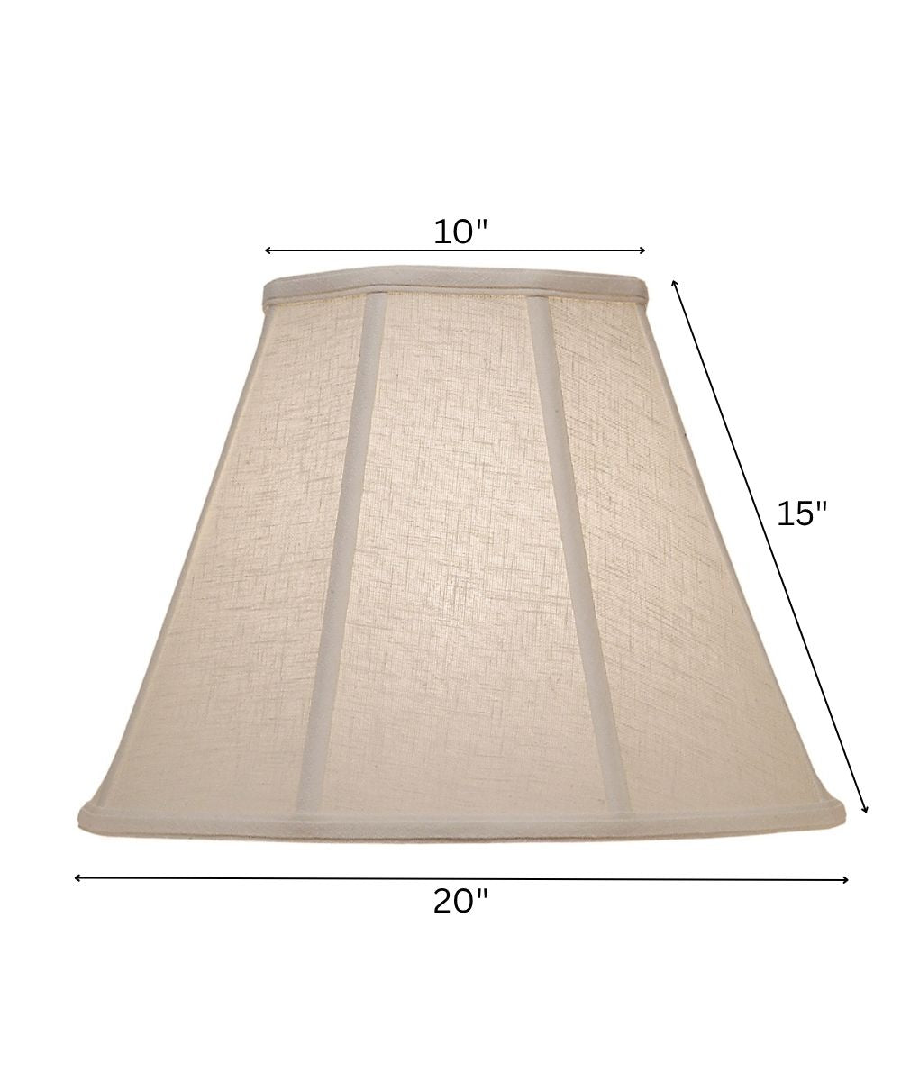 10x20x15 Cream Aberdeen Empire Softback Lampshade