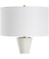 Ridgeline Matte White Table Lamp