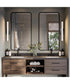 Phase 6.3 24 in. 5CCT Integrated LED Linear Vanity Light Black