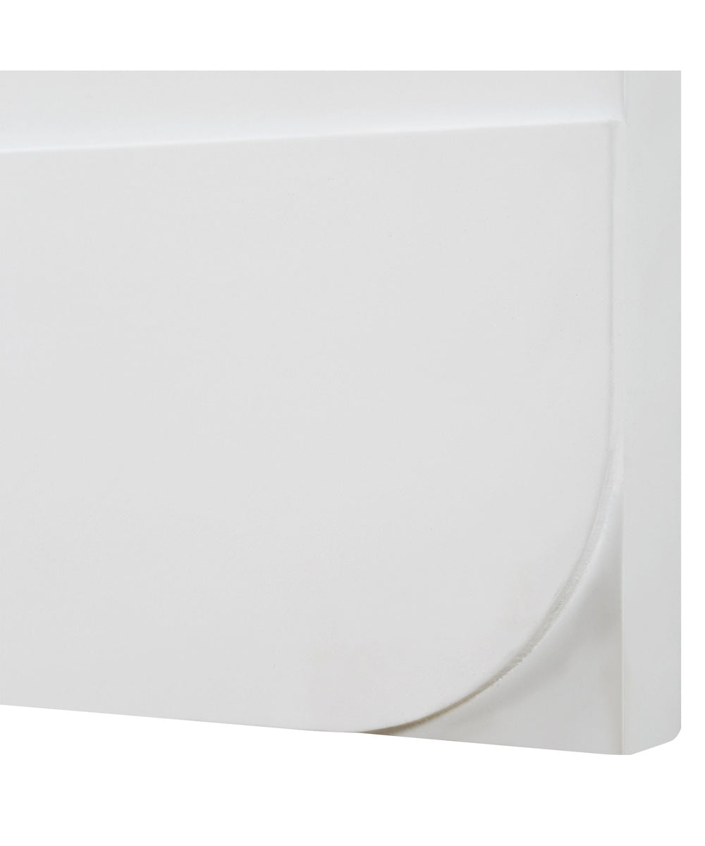 Contours White Wall Decor, Set of 2