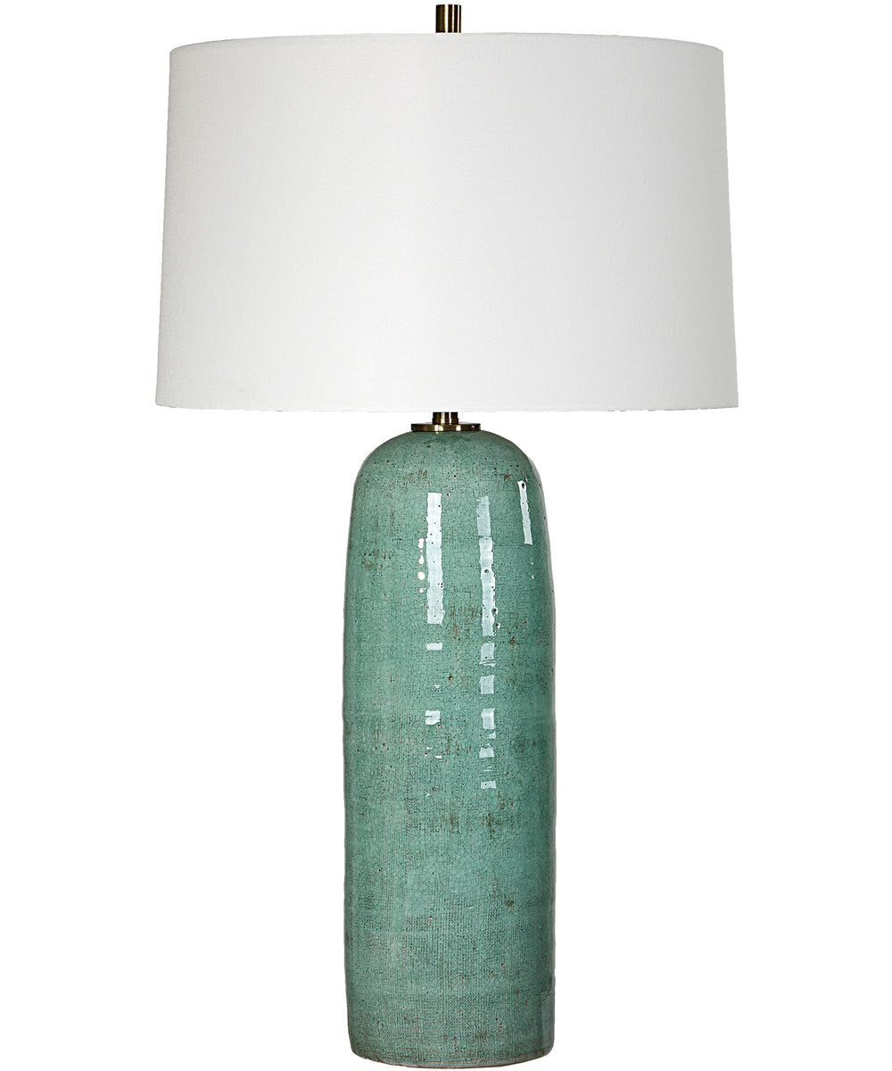 Andale Crackled Teal Table Lamp