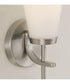 Drake 1-Light Sconce Brushed Nickel