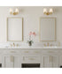 Dorothea 2-light Bath Light Gold Leaf