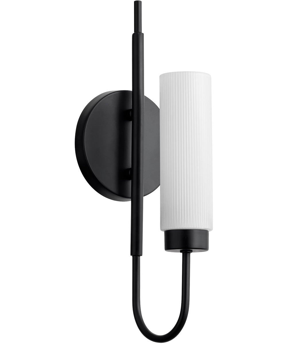 Jerome 1-light Wall Mount Light Fixture Matte Black