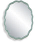 Isly Robin's Egg Blue Oval Mirror