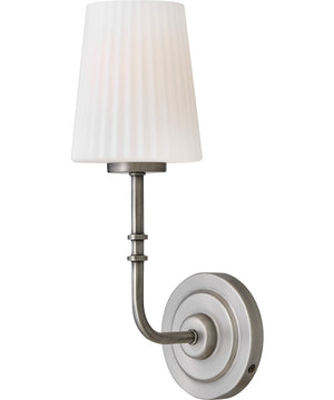 McKenna 1-Light Medium Single Light Sconce in Antique Nickel