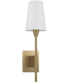 Leland 1-Light Sconce Aged Brass