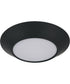 LED Flush Lighting Flat Black
