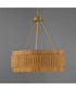 Satori 3-Light Chandelier Natural Aged Brass
