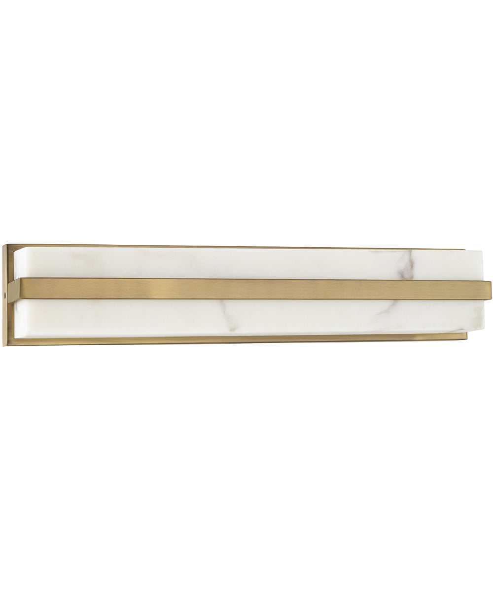Noah 1-Light Vanity Aged Brass