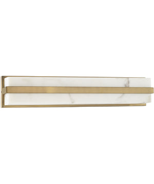 Noah 1-Light Vanity Aged Brass