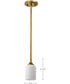 Solara 1-Light Pendant Natural Brass