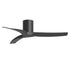 Drifter 52 inch Outdoor Hugger Fan w LED Black