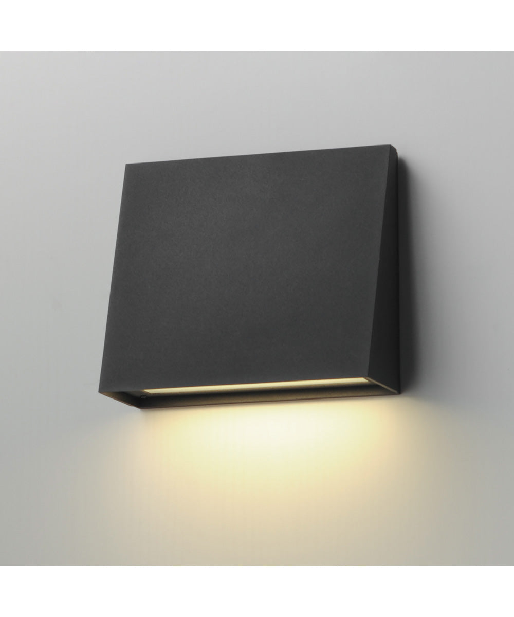 Pathfinder Large LED Outdoor Wall Sconce - 5CCT Black
