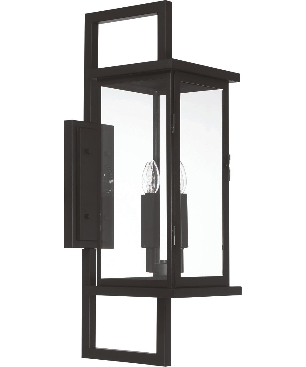 Jordan 4-Light Outdoor Lighting Textured Black