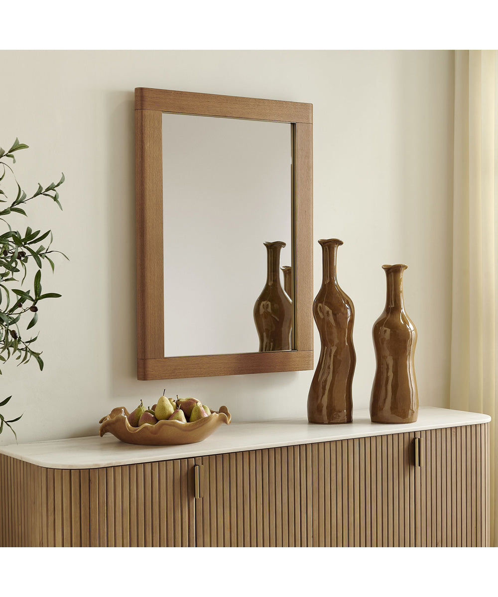 Bishop Gunstock Oak Mirror