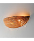 Bower Wall Sconce Natural Aged Brass