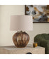 McKinley Textured Brown Table Lamp