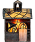 7.5" High Haunted House Accent Lamp