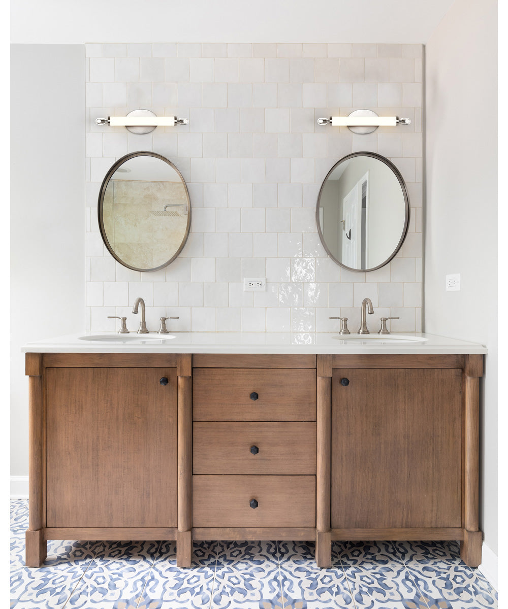 Edgeworth  Vanity & Wall Brushed Nickel