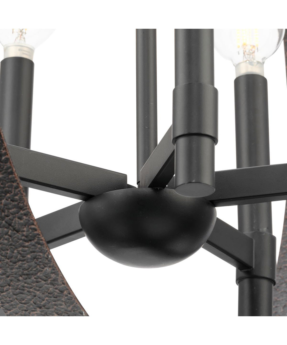 Allegheny 5-Light Pendant Matte Black