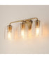 Honey 3-Light Bath Vanity Natural Aged Brass