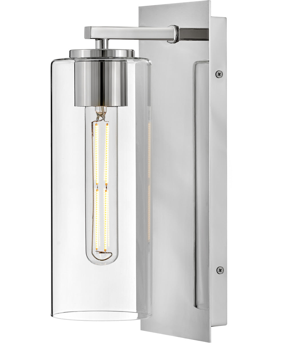 Lane 1-Light Medium Single Light Sconce in Polished Nickel