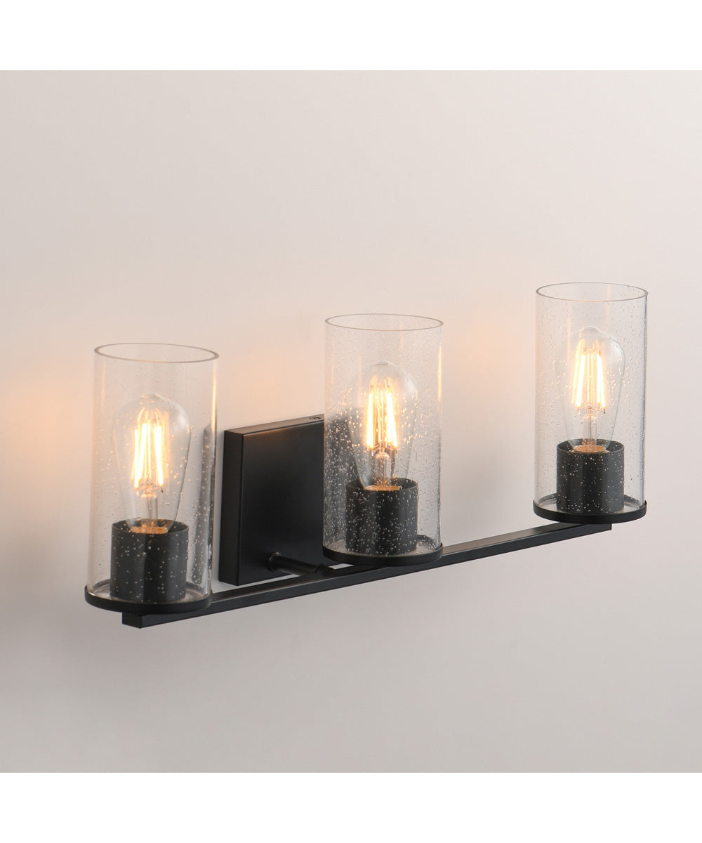 Livingston 3-Light Bath Vanity Black