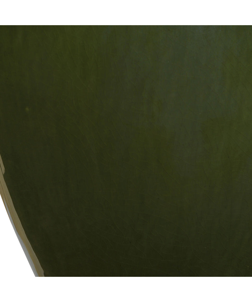 Curhan Green Glaze Table Lamp