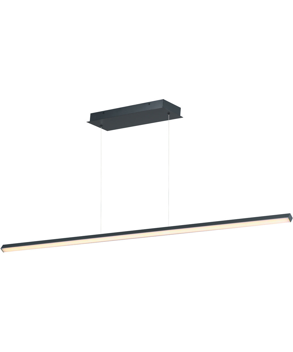 Hover 60 inch Linear LED Pendant Black