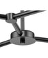 Arya 12-Light Chandelier Matte Black